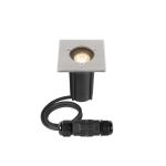 SLV Dasar Aluminium Grau 4W 350lm - 830 Warmweiß | Dimmbar