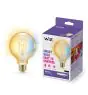 WiZ Smart LED E27 Globe G95 Fadenlampe Gold 7W 640lm | Höchste Farbwiedergabe - Dimmbar - Ersatz Für 50W