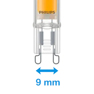 Aufbau einer G9 LED
